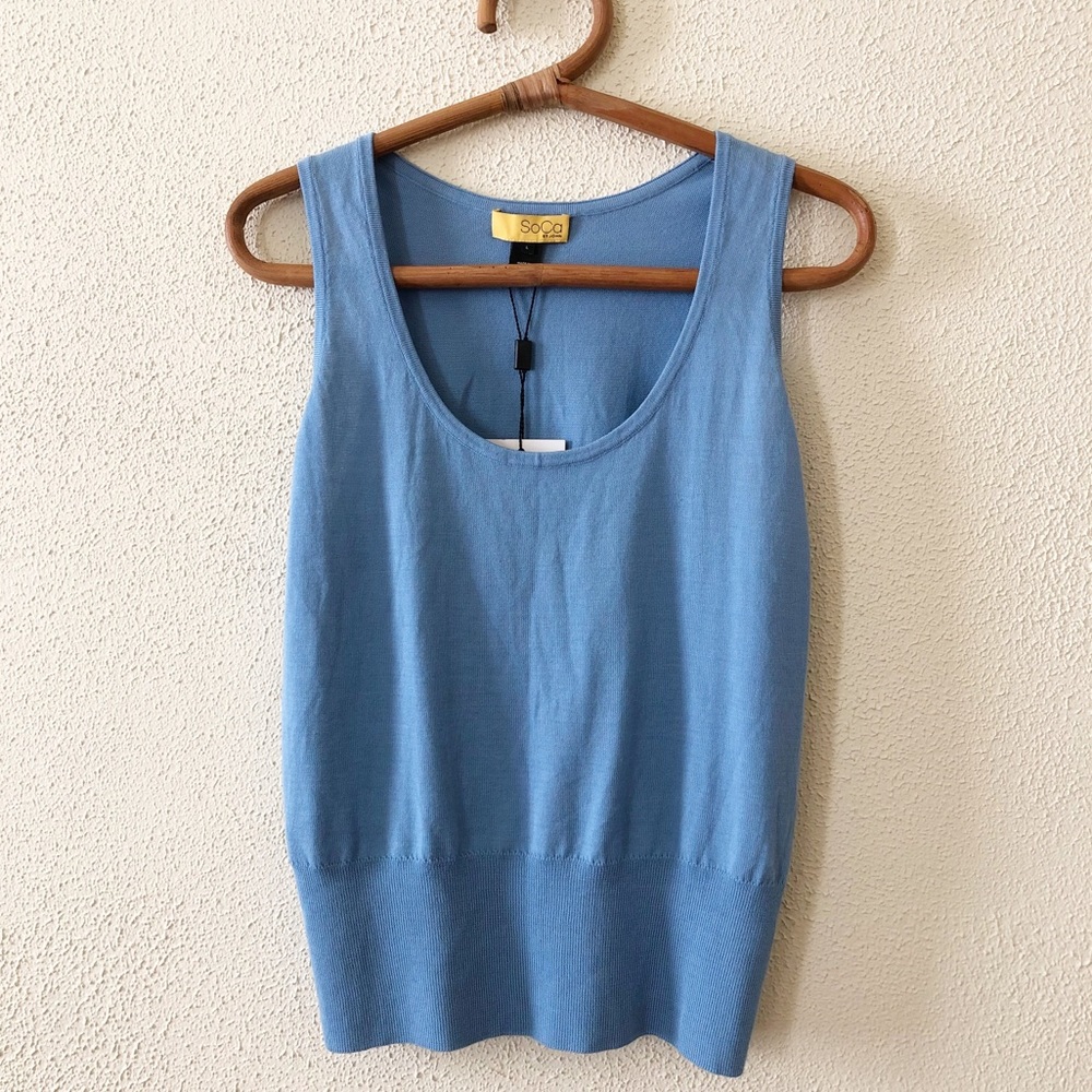 NWT SoCa St. John Knit Tank L